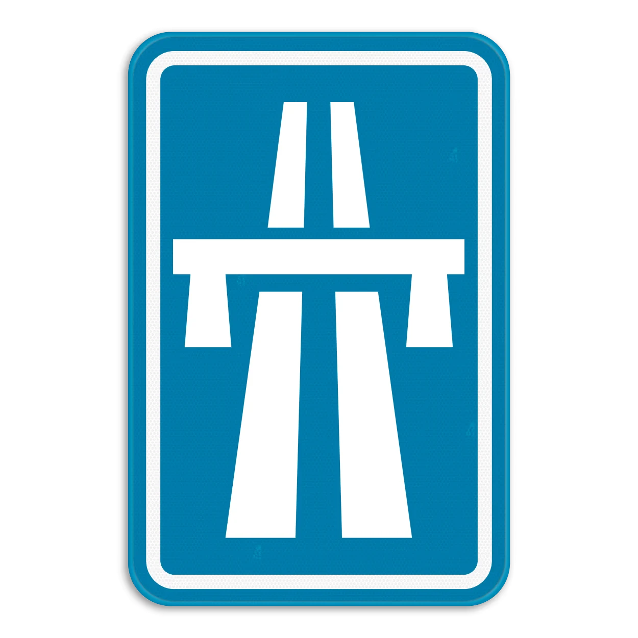Bord autosnelweg