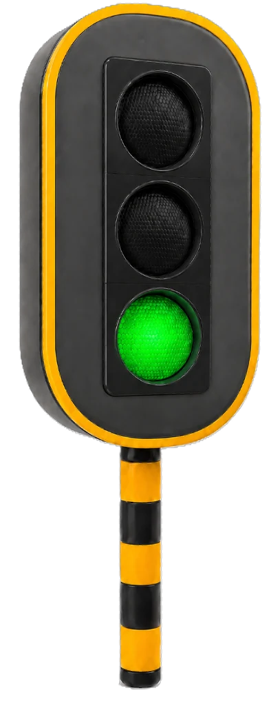 Groen verkeerslicht